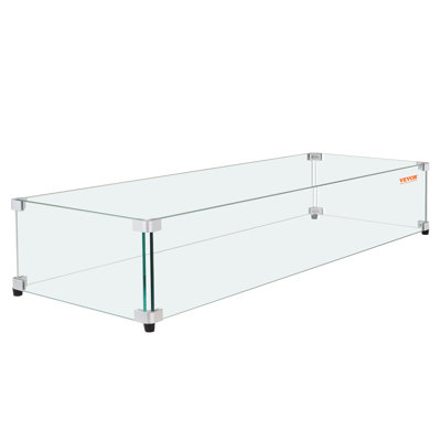 Rectangle Stainless Steel Fire Pit Accessory