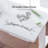 Tempered Glass Top Height Adjustable Standing Desk, Computer Desk with Drawer and USB Charge-977658439-978523218