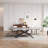 Louida 9 - Piece 110.24" Extendable Sintered Stone Dining Table with 8 Fabric Chairs Dining Set-2122977381-2122977384