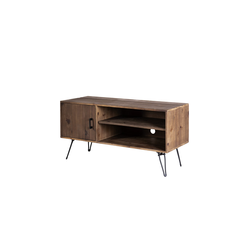 Meuble télé pour meuble télé en bois récupéré de style vintage