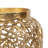 Laynette Handcrafted Aluminum Vase with Cutout Design-1580708342