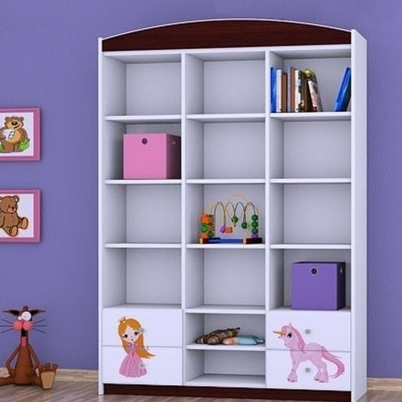 Kayla 183cm H X 132cm W Kids Cube, Wenge