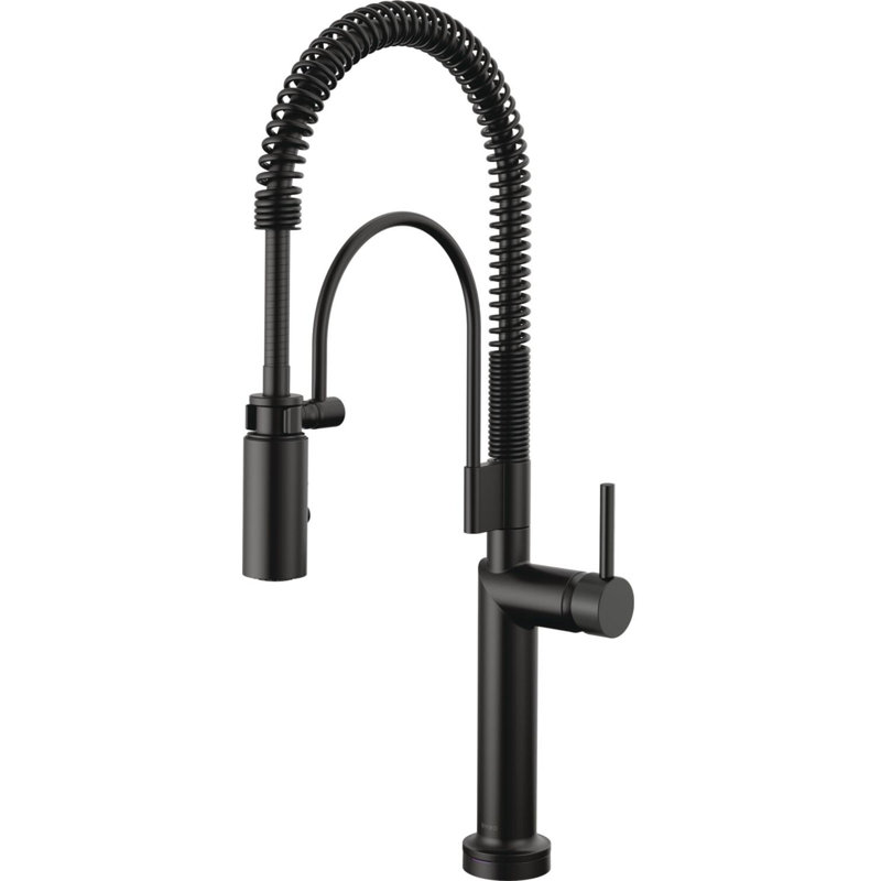 Odin® Smarttouch Semi-Professional Kitchen Faucet, Matte Black, Metal Lever Handle