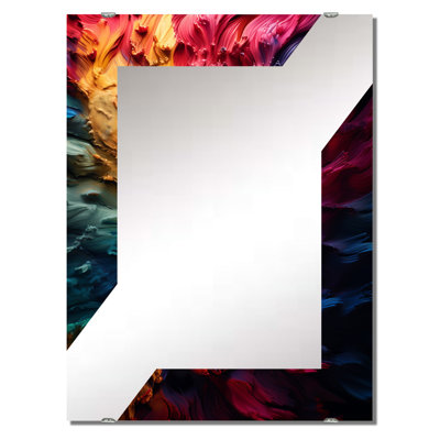 Drandell - Abstract Fractal Big Wall Mirror MIR137085
