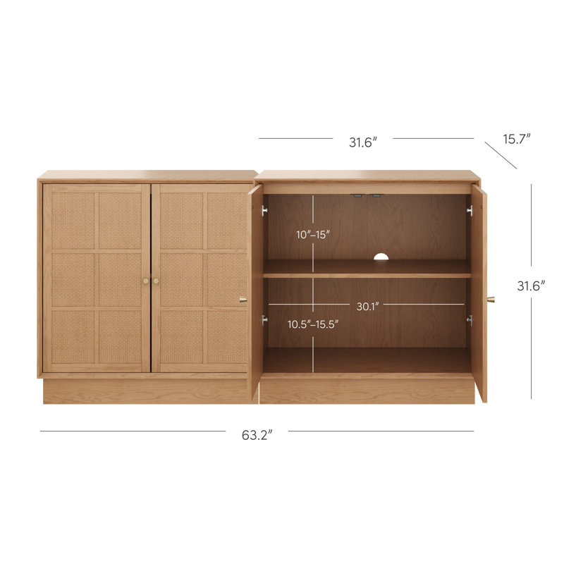 Armoire de rangement Oak, 2