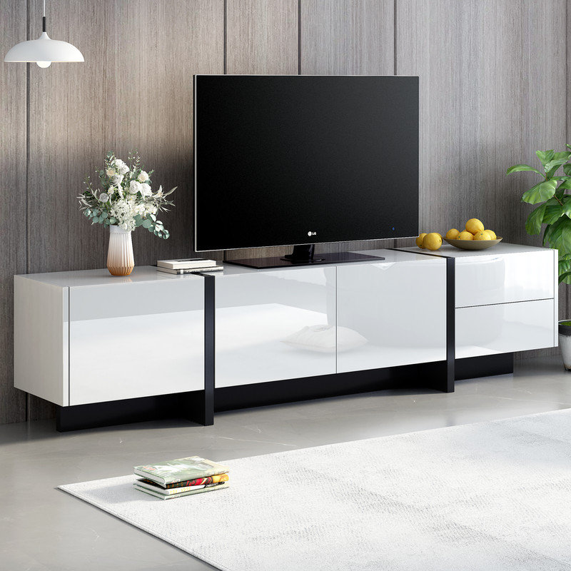 Ebern Designs Marquitha 74.7'' Media Console | Wayfair