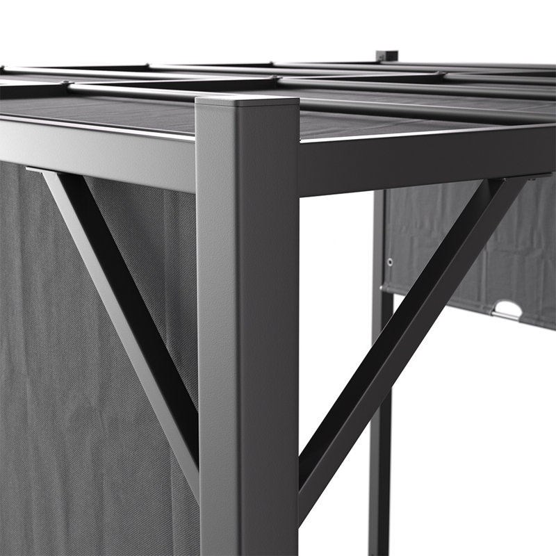 Canyla 3m x 3m Metal Pergola