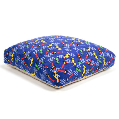 Tapis de jeu sensoriel pour enfants et adultes - Tapis de jeu avec blocs en mousse, amovible et lavable avec un fond antidérapant, coussins sensoriels en tissu molletonné doux, tapis d'atterrissage pour sauter, se détendre et jouer - 48 po x 48 po