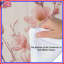 Édredon rose à motif floral-128700803