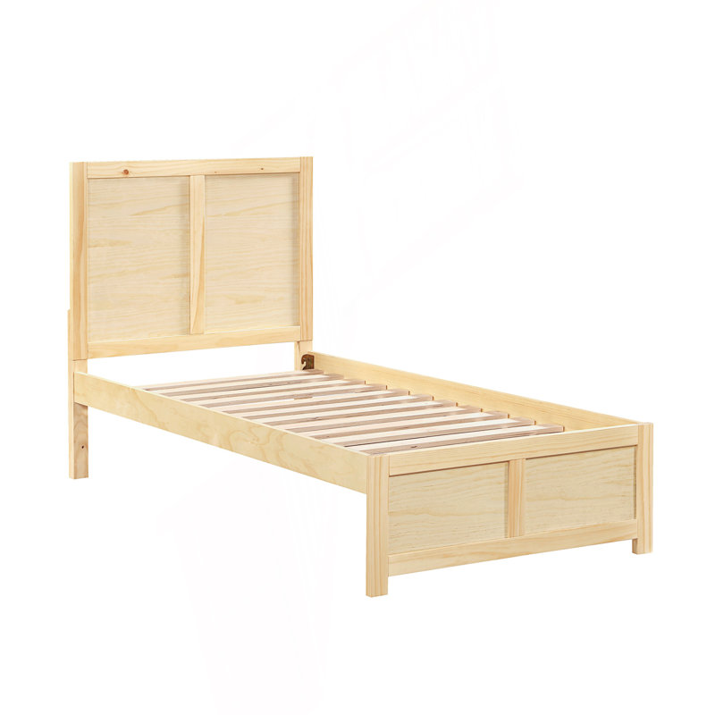Contemporary Twin Size Platform Bed