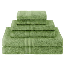 Everyday Luxury Bath Towel Sets - Pale Green