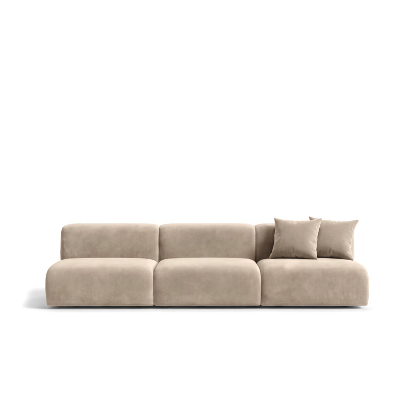 3 Seater Velvet Sofa