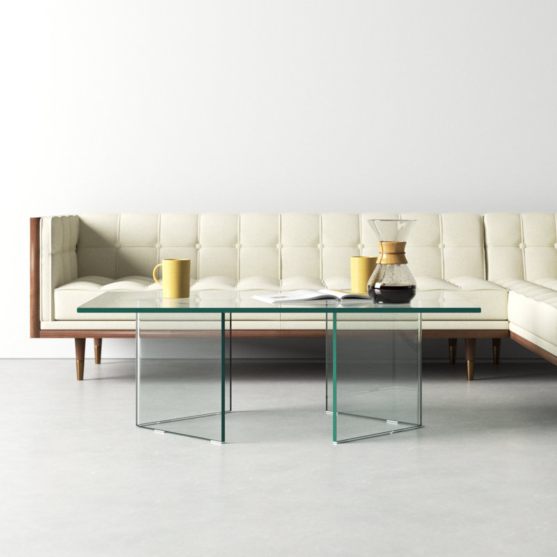 Meri Glass Single Coffee Table