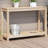 Vidaxl Solid Wood Planting Table with Shelf-134050141