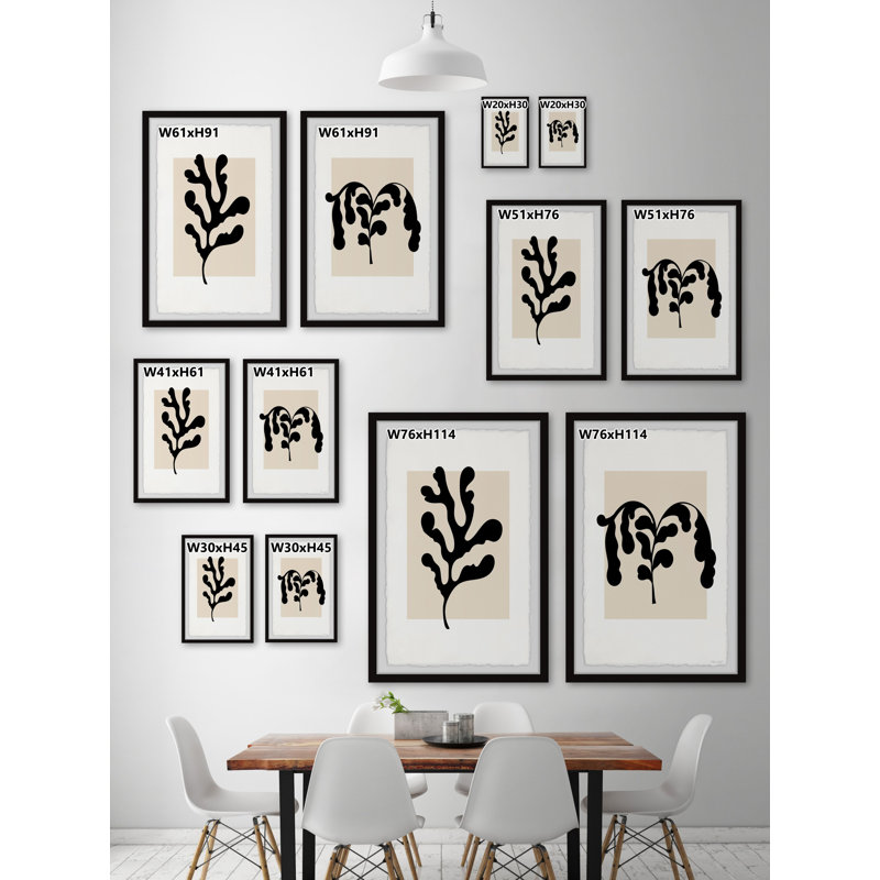 Every Leaf Speaks by Marmont Hill - 2 Piece Single Picture Frame Painting Set, 45cm H x 76cm W x 3.81cm D