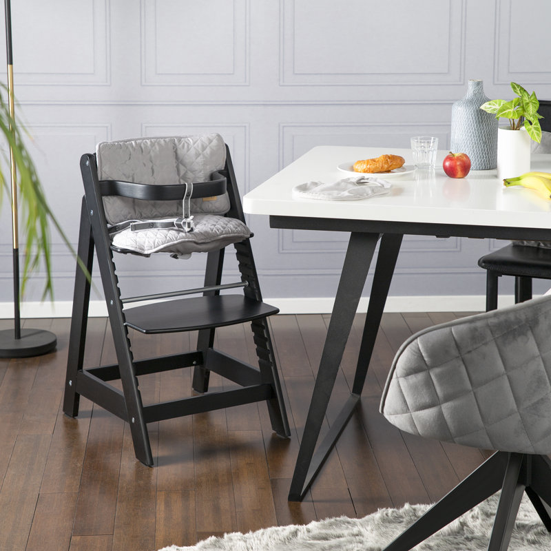 High Chair Sit Up 3, Various Colours, Lacquered Black
