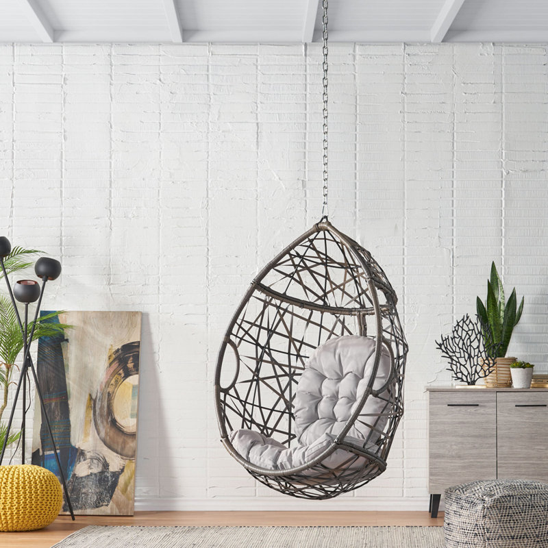 Teardrop Shape Hanging Porch Swing