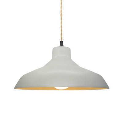 Fallon Ceramic Dimmable Pendant