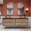 Ensemble de meuble-lavabo double 84 po Vickye-1411901122