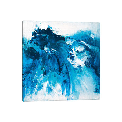 Tangled Blue No.7 by Jude Remedios - Painting on Canvas