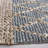 Alegria Natural Fiber Hand Loomed Jute/Cotton Geometric Rug in Light Blue/Brown-1505145764