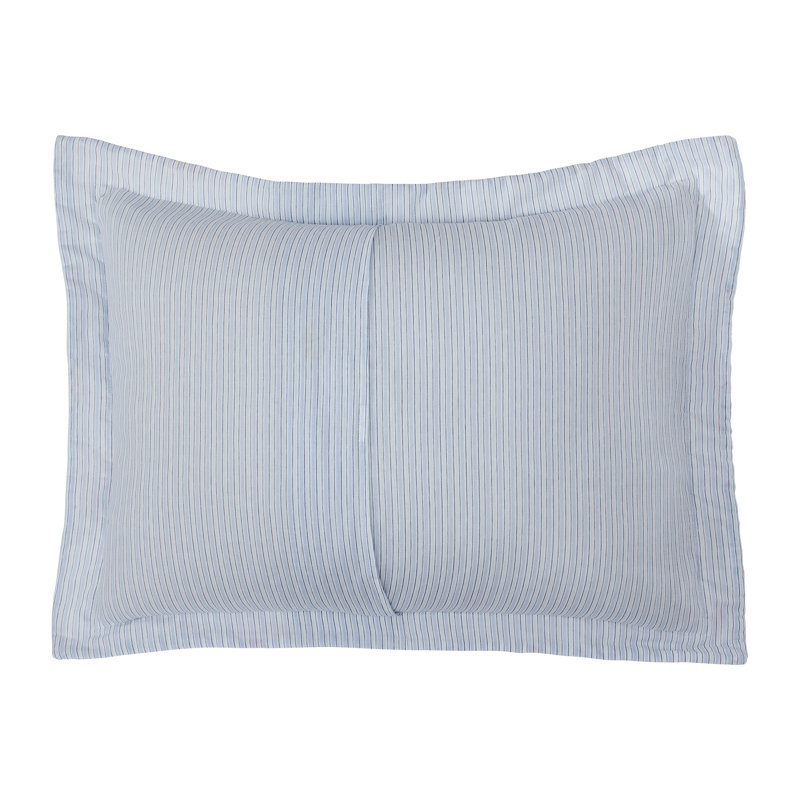 Ahoy Blue Cotton Reversible Twin Quilt Set