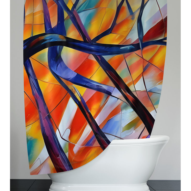 Rideau de douche Alevia, H 72 po x l 70 po