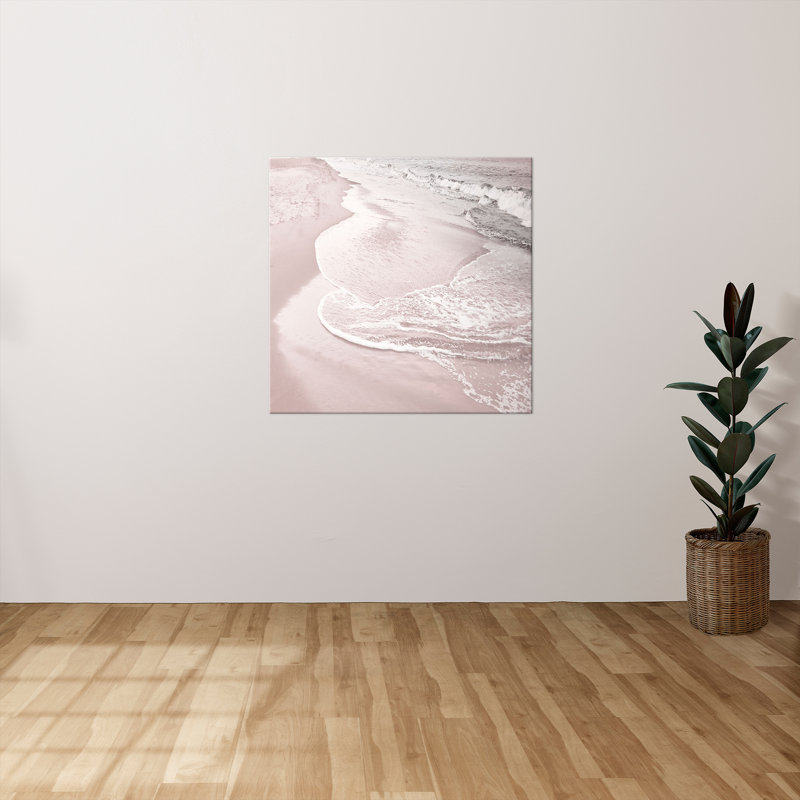 "Corolla Soft Serenity" by Natalie Carpentieri Print on Canvas, 18" H x 18" W x 1" D