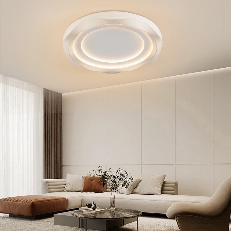 Hepza Resin LED Flush Mount
