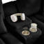 Nuage modulaire 91,7 po avec console, porte-gobelet, noir, 91,7 po