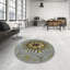 Jaune Tapis décoratif Tomasz-860691923