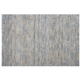 Jakory Abstract Handmade Handwoven Grey Area Rug