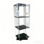 Vitrine rotative à trois niveaux