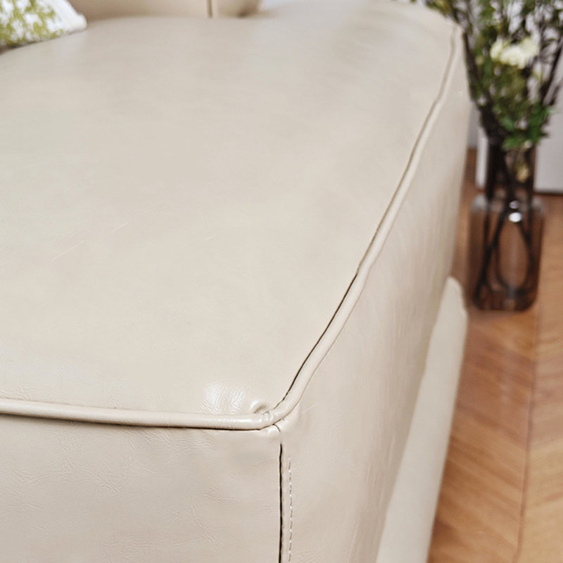Chaise longue spacieuse pour l'intérieur en similicuir, Orienté à gauche (vu de face)