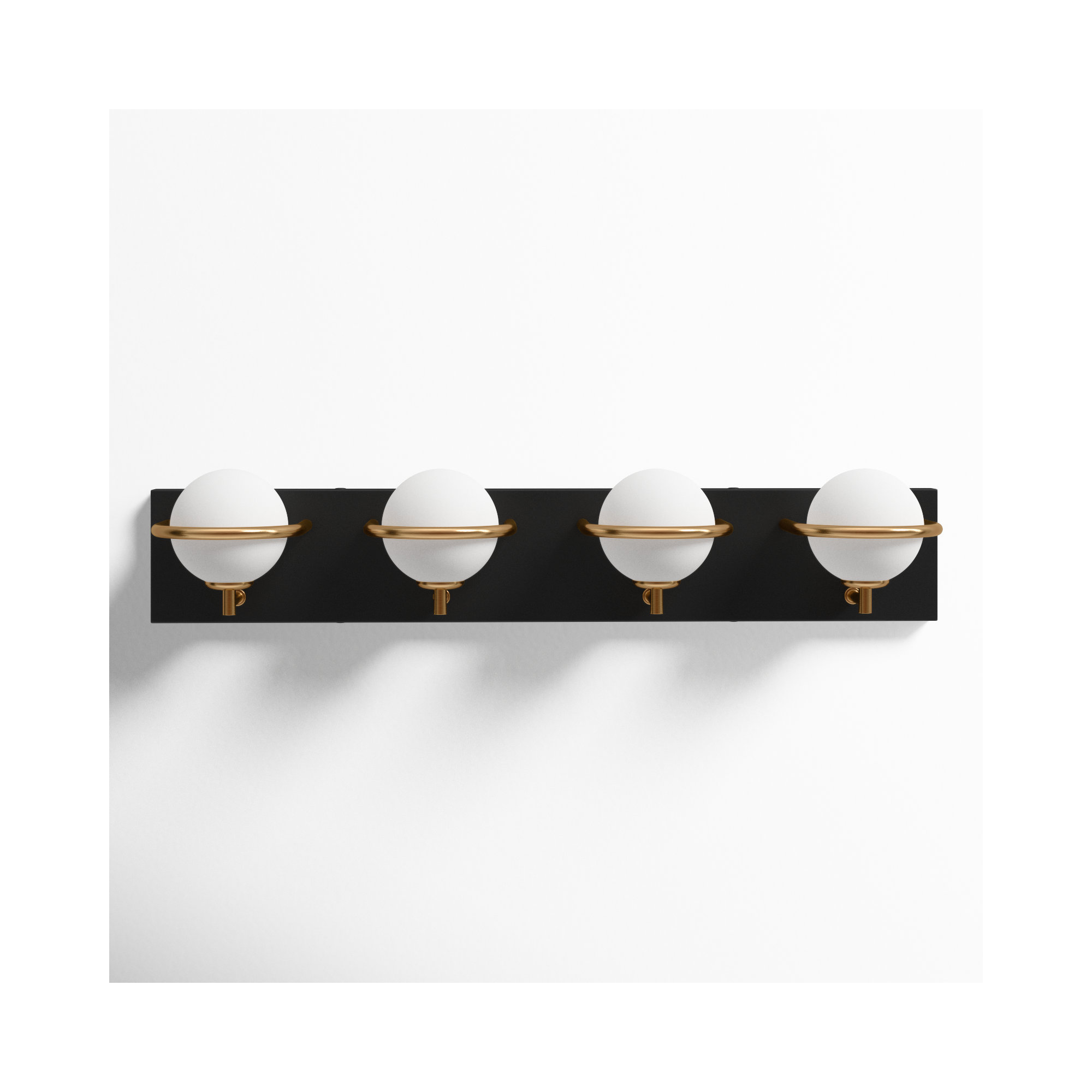 Bertram 4 Light Frosted Dimmable Vanity Light