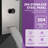 8-Jet Rainfall Shower Panel System with Rainfall Waterfall Shower Head, Shower Wand and LED Light in Black Nickel-93249639