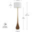 Faux bois traditionnel DEL 65 po Richaad