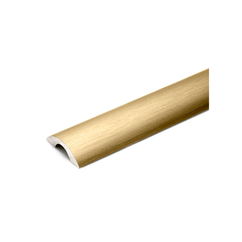 Seuil de porte de douche FHC STH36SB - laiton satiné 36 po