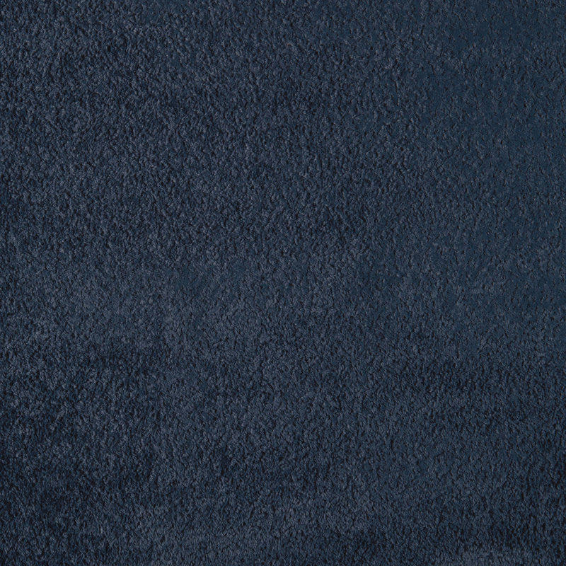 Fauteuil d'appoint pivotant en microfibre Luxury, Microfibre / microsuède bleu
