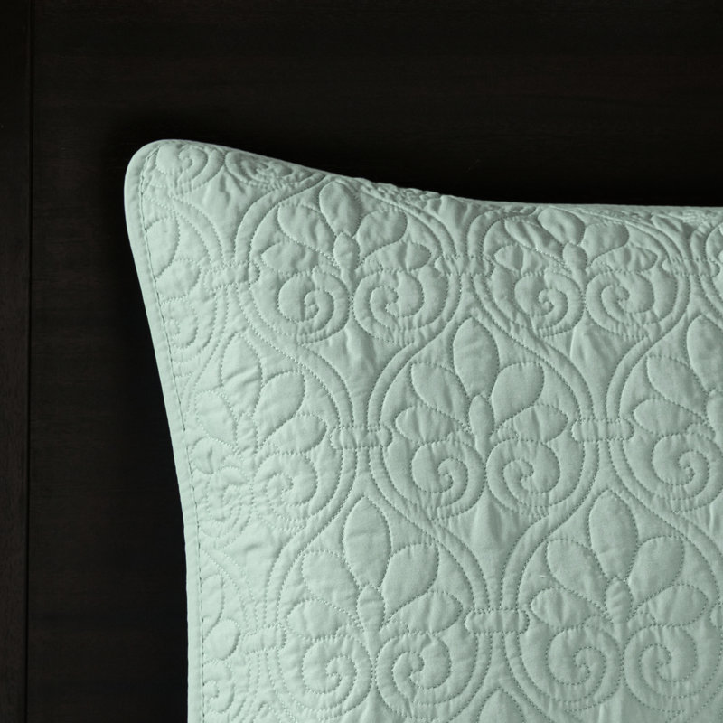 Quilt King/ King - 3 With Pre-Washed Cotton, All-Over Quilting, And Two Coordinating Shams Reversible Cotton For A Tranquil Sleep, 2 Matching