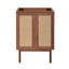 Meuble-lavabo de 24 po en noyer foncé Classe-95924756