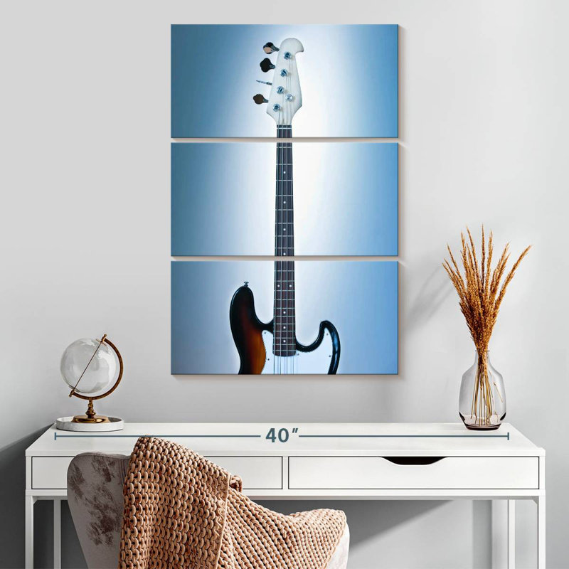 Abarca Cool Bass Guitar, 32" H x 20" W