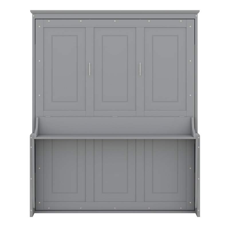 Lit escamotable avec tablette, Grey