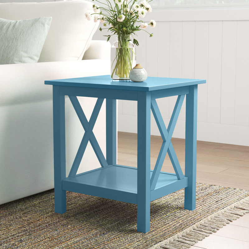 Table de bout Stimpson, Bleu sarcelle