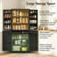 Grand garde-manger avec 8 supports de porte-1405907601