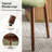Vicenta Mid-Century Modern Upholstered Dining Chair With Solid Wood Legs-1309787299