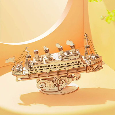 DIY 3D Puzzle - Cruise Ship - 145pcs