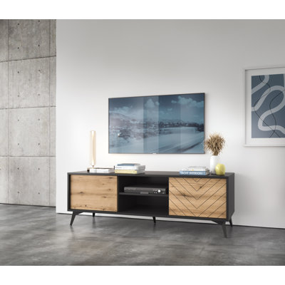Simonides Unfinished TV Stand for TVs up to 65"