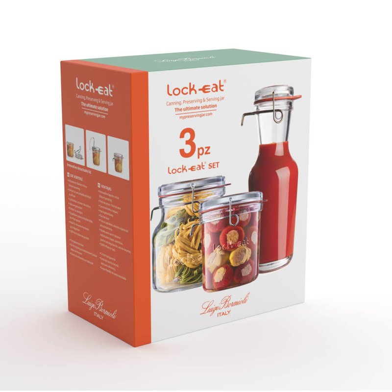 Lock-Eat Storage Jar