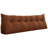 Sit-up Back Comfort Corduroy Bed Headboard Wedge Reading Pillow Triangular Backrest-99222251-99222253
